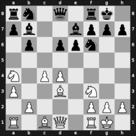 1966 Hungary – Round 1 – Portisch, Ferenc – 1/2-1/2 – Flesch, János – G29