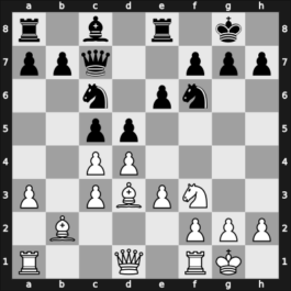 1966 Hungary – Round 1 – Sapi, Laszlo – 1/2-1/2 – Haag, Ervin – G34
