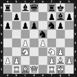 1966 Hungary – Round 1 – Flesch, János – 0-1 – Barcza, Gedeon – G40