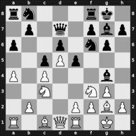 1966 Hungary – Round 1 – Portisch, Ferenc – 1-0 – Besztercsenyi, Tibor – G41