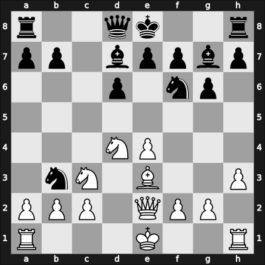 1966 Hungary – Round 1 – Adorjan, Andras – 1/2-1/2 – Pogats, Jozsef Jr. – G53