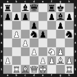 1966 Hungary – Round 1 – Szilagyi, Gyorgy Laszlo – 1/2-1/2 – Haag, Ervin – G98