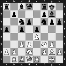 1966 It II Beverwijk NED – Round 1 – Ree, Hans – 1/2-1/2 – Ghitescu, Theodor – G2