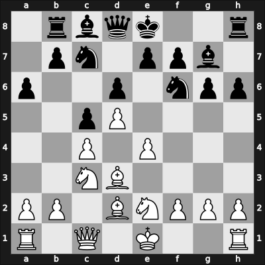 1966 It II Beverwijk NED – Round 6 – Gereben, Erno – 1/2-1/2 – Waltemathe, A. – G18
