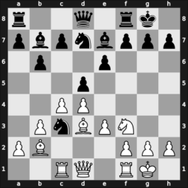 1966 Kecskemet – Round 1 – Szabo, Ladislav – 1/2-1/2 – Lengyel, Laszlo – G1