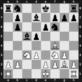 1966 Kecskemet – Round 5 – Szabo, Ladislav – 1/2-1/2 – Honfi, K. – G9
