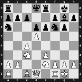 1966 Kecskemet Laszlo Toth Memorial – Round 1 – Barcza, Gedeon – 1/2-1/2 – Bilek, Istvan – G6