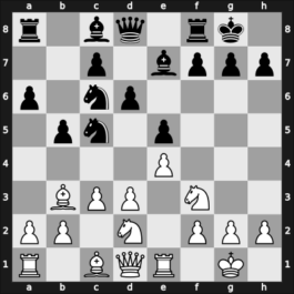 1966 Kiev (Ukraine) – Round 8 – Zurakhov, Vladlen Y – 1/2-1/2 – Shianovsky, Vladislav I – G6