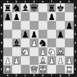 1966 Kislovodsk – Round 1 – Tal, Mikhail – 0-1 – Lutikov, Anatoly S – G4