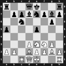 1966 Kislovodsk – Round 3 – Stein, Leonid – 1-0 – Lutikov, Anatoly S – G20