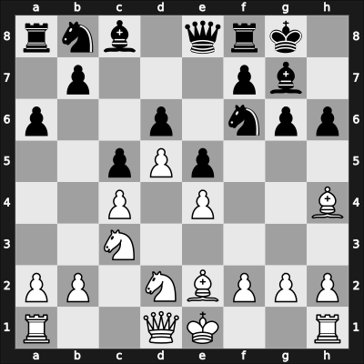 1966 La Habana ol – Round ? – Panno, Oscar – 1/2-1/2 – Rodriguez Vargas, Orestes – G6