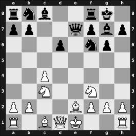 1966 La Habana olm fin-A – Round 3 – Petrosian, Tigran V – 1-0 – Jimenez Zerquera, Eleazar – G41