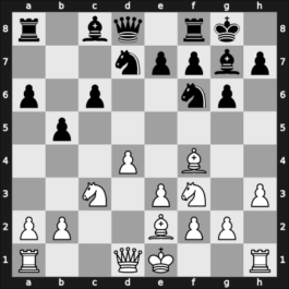 1966 La Habana olm fin-A – Round 6 – Jimenez Zerquera, Eleazar – 1/2-1/2 – Uhlmann, Wolfgang – G105