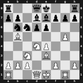 1966 La Habana olm fin-A – Round 6 – Gheorghiu, Florin – 0-1 – Najdorf, Miguel – G106