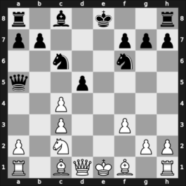 1966 La Habana olm fin-A – Round 8 – Andersen, Borge – 0-1 – Forintos, Gyozo V – G136
