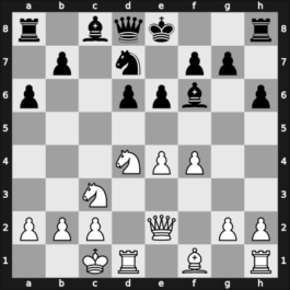1966 La Habana olm fin-A – Round 8 – Sanguineti, Raúl Carlos – 0-1 – Kavalek, Lubomir – G147