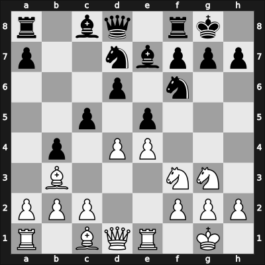 1966 La Habana olm fin-B – Round 5 – Pritchett, Craig W – 1/2-1/2 – Prins, Lodewijk – G80