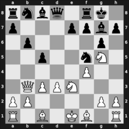 1966 La Habana olm prel – Round 1 – Kavalek, Lubomir – 1/2-1/2 – Fuchs, Reinhart – G39