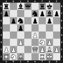 1966 La Habana olm prel – Round 3 – Fischer, Robert – 1-0 – Durão, Joaquim Manuel – G111