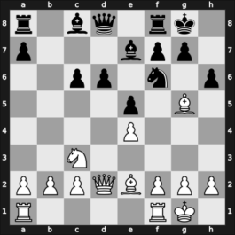 1966 La Habana olm prel – Round 4 – Tarazi, Andre – 0-1 – Bouwmeester, Hans – G153