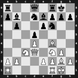 1966 La Habana olm prel – Round 5 – Larsen, Bent Ravn – 1/2-1/2 – Najdorf, Miguel – G171