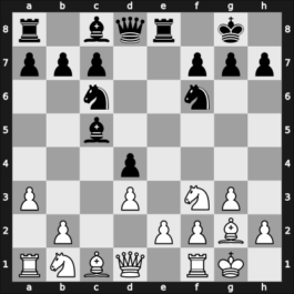 1966 La Habana olm prel – Round 5 – Perez Perez, Francisco Jose – 1-0 – Tarazi, Andre – G172