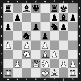 1966 La Habana olm prel – Round 5 – Yepez, Olavo – 1-0 – Garcia Soruco, Julio – G183