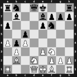1966 La Habana olm prel – Round 5 – Roux Cabral, Luis – 0-1 – Spassky, Boris Vasily – G187