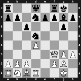 1966 La Habana olm prel – Round 6 – Ciric, Dragoljub M – 1-0 – Thorbergsson, Freysteinn – G244