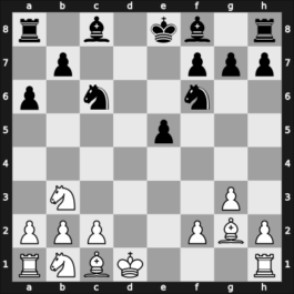 1966 La Habana olm prel – Round 7 – Keogh, Edward – 0-1 – Bolbochan, Julio – G284