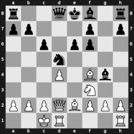 1966 La Habana olm prel – Round 1 – Medina-Garcia, Antonio – 1-0 – Walther, Edgar – G16