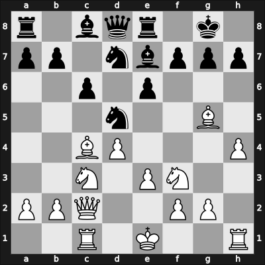 1966 La Habana olm prel – Round 2 – Medina-Garcia, Antonio – 1-0 – Roux Cabral, Luis – G24