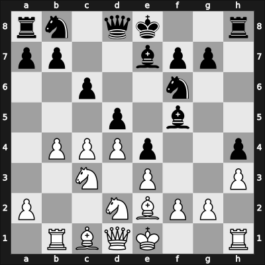 1966 La Habana olm prel – Round 2 – Bolbochan, Julio – 1-0 – Jimenez Zerquera, Eleazar – G25