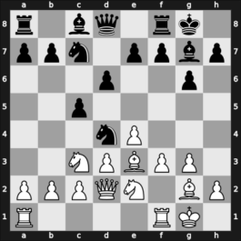 1966 La Habana olm prel – Round 2 – Larrain Cadiz, Eugenio – 0-1 – Panno, Oscar – G33