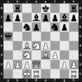1966 La Habana olm prel – Round 3 – Villarroel, Geber – 0-1 – Forintos, Gyozo V – G54
