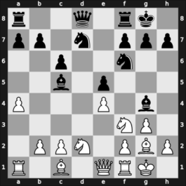 1966 La Habana olm prel – Round 7 – Schorr Blank, Leon – 0-1 – Bouwmeester, Hans – G119
