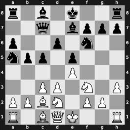 1966 Lanjaron – Round 6 – Ulvestad, Olaf – 1/2-1/2 – Zinser, Sylvain – G20