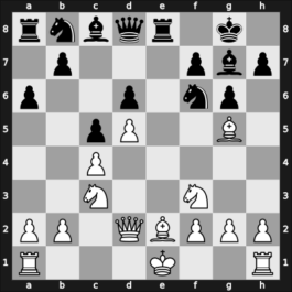 1966 Le Havre – Round 1 – Polugaevsky, Lev – 1/2-1/2 – De Roos, Hubert – G14