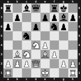 1966 Le Havre – Round 6 – Brunet Chiaramonti, Achille – 1/2-1/2 – Gereben, Erno – G42