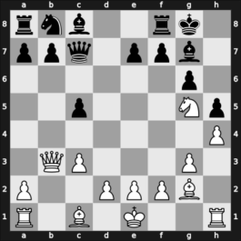 1966 Malaga 06th – Round 1 – Wade, Robert G – 1/2-1/2 – Jimenez Zerquera, Eleazar – G1