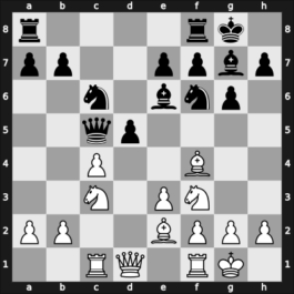 1966 Malaga 06th – Round 5 – Saborido Carre, Rafael – 1/2-1/2 – Jimenez Zerquera, Eleazar – G9
