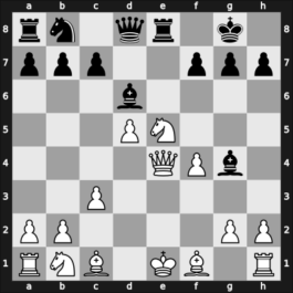 1966 Malmo – Round 1 – Skold, Kristian – 1/2-1/2 – Kinnmark, Ove – G3