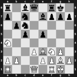 1966 Malmo – Round 12 – Akvist, Hakan – 1/2-1/2 – Kinnmark, Ove – G32