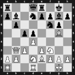 1966 Mar del Plata – Round 2 – Guimard, Carlos E – 1/2-1/2 – Uhlmann, Wolfgang – G15