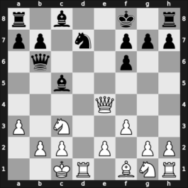 1966 Mar del Plata – Round 3 – Rossetto, Hector – 1/2-1/2 – Reshevsky, Samuel – G20