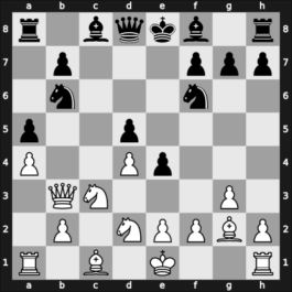 1966 Mar del Plata – Round 6 – Guimard, Carlos E – 1/2-1/2 – Rubinetti, Jorge – G31