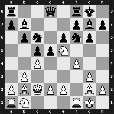 1966 Mar del Plata – Round 7 – Eliskases, Erich – 0-1 – Portisch, Lajos – G38