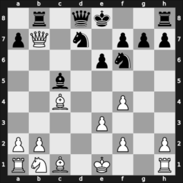 1966 Mar del Plata – Round 10 – Eliskases, Erich – 1/2-1/2 – Schweber, Samuel – G44
