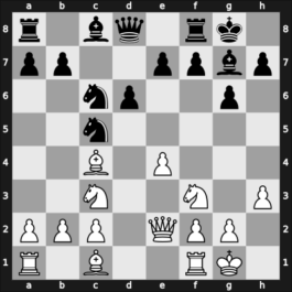 1966 Mar del Plata 27th – Round 3 – Schweber, Samuel – 1/2-1/2 – Pelikan, Jan – G12