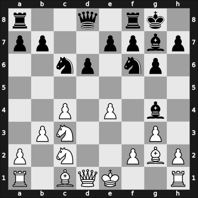 1966 Mar del Plata 27th – Round 12 – Portisch, Lajos – 1/2-1/2 – Stein, Leon Rico – G44